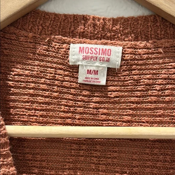MOSSIMO for Target 2014 collection Women's Rust cardigan cotton blend - Picture 3 of 10